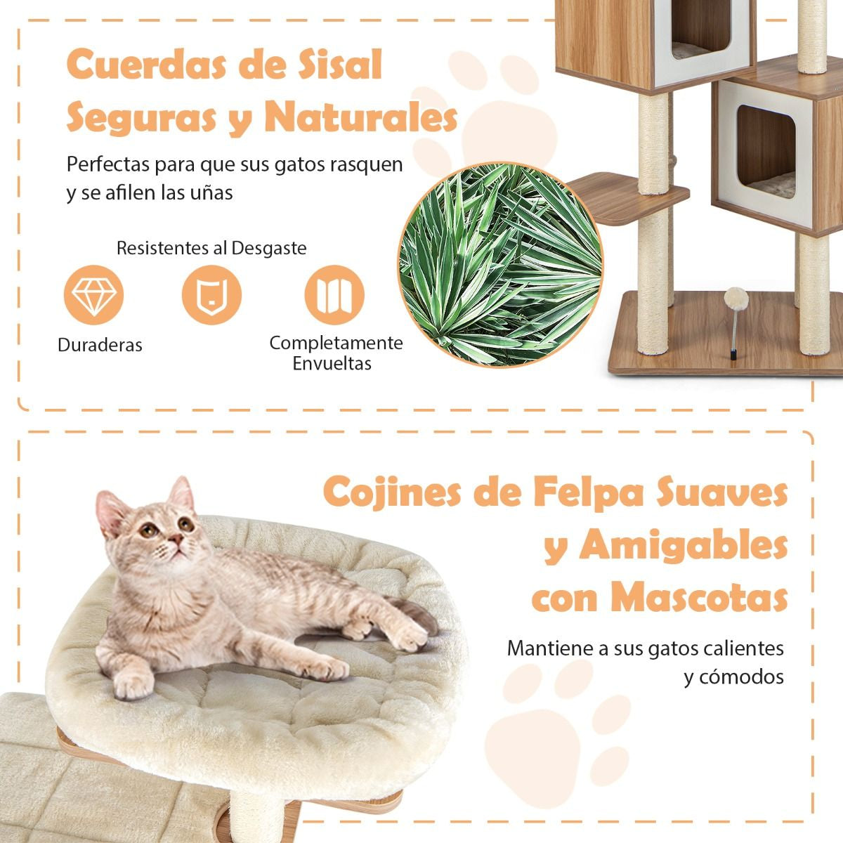 Rascador Multinivel para Gatos - vista 7
