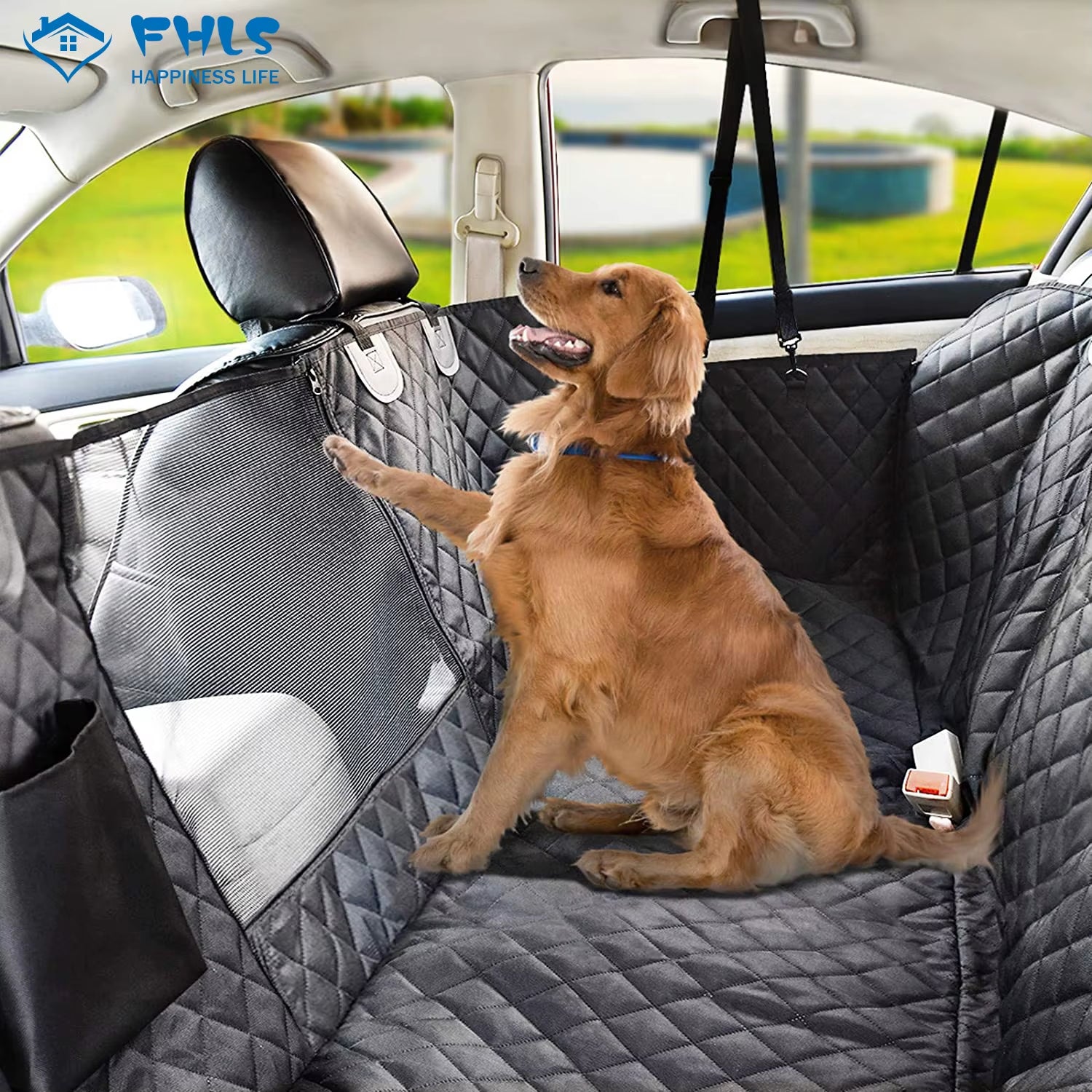 Asiento para perro para coche - vista 2