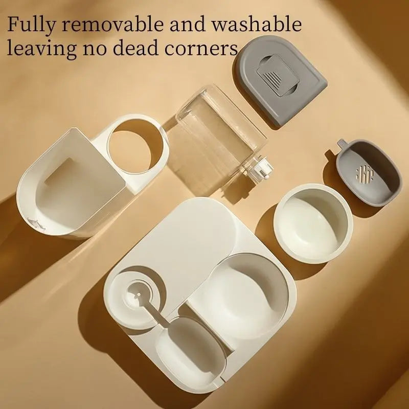 Dispensador automático de comida y agua para mascotas - vista 4