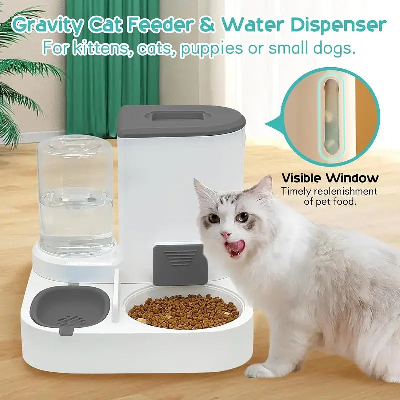 Dispensador automático de comida y agua para mascotas - vista 8