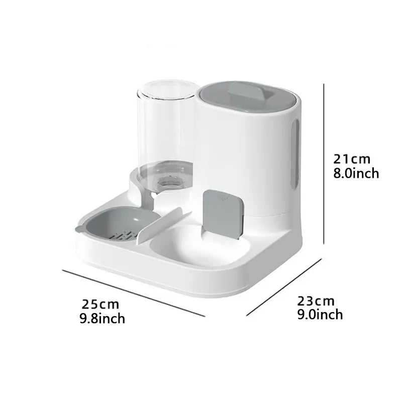 Dispensador automático de comida y agua para mascotas - vista 2